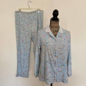 Karen Neuburger Flannel Cotton Snowman Pajamas